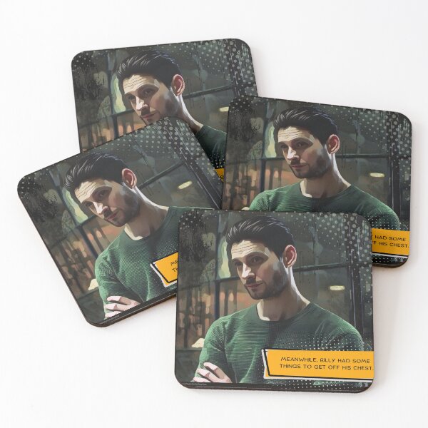 Item preview, Bad Boy Billy: Comic - Square (Ben Barnes) designed and sold by Nicola Delacoeur.