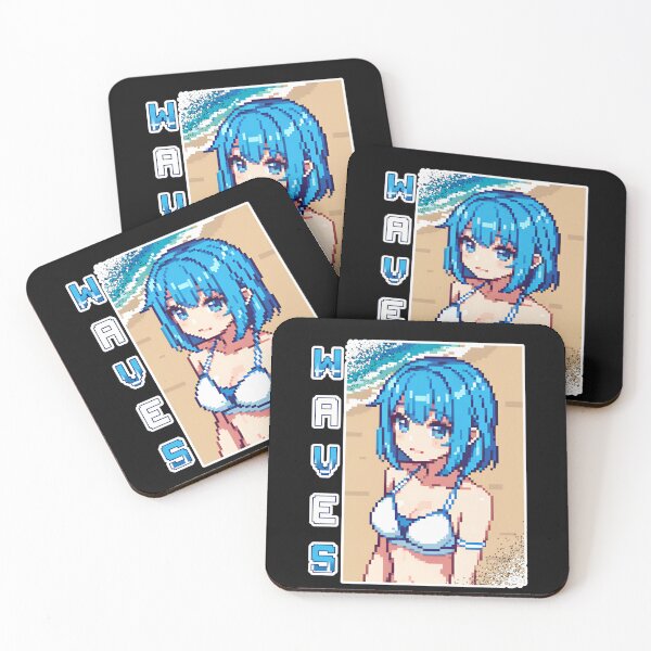 Item preview, Pixel Wave  designed and sold by 0taku0utlet.