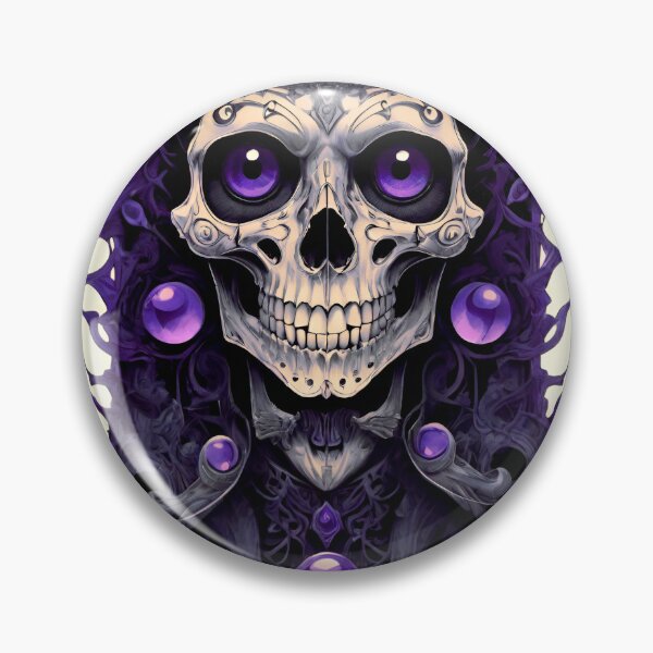 Item preview, Purple skull designed and sold by BonsaidoPoh.