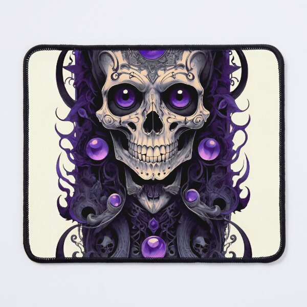 Item preview, Purple skull designed and sold by BonsaidoPoh.
