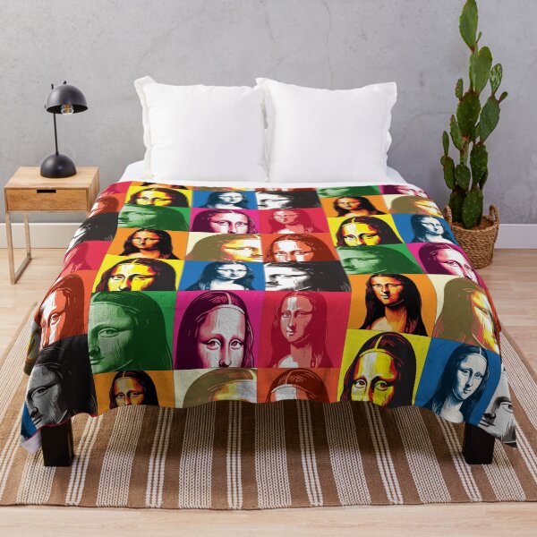 Item preview, Pop Mona Lisa Pattern designed and sold by VibeHiveThreads.