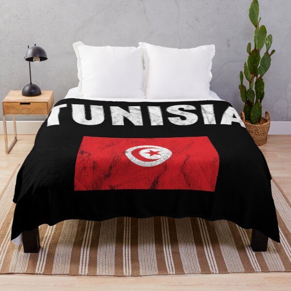 Artikelvorschau, Tunesien Flagge entworfen und verkauft von PaulSDesign.