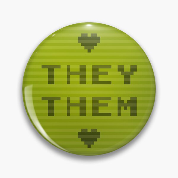 Item preview, DOT MATRIX THEY THEM designed and sold by HELLOCROSSING.