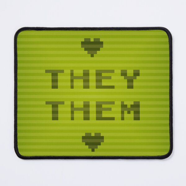 Item preview, DOT MATRIX THEY THEM designed and sold by HELLOCROSSING.