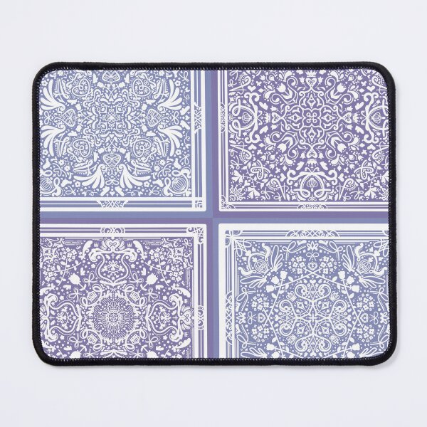 Item preview, Hand Draw Modern Cute Tile Pattern - Purple  designed and sold by AliceDreamland.