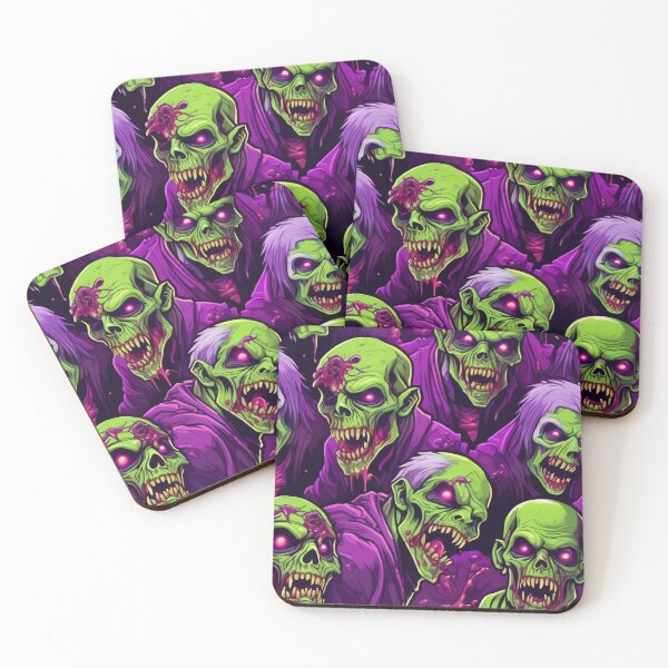 Item preview, Creepy Undead Zombie Allover Pattern designed and sold by DreamCraze.