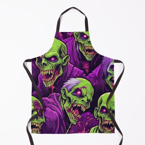 Item preview, Creepy Undead Zombie Allover Pattern designed and sold by DreamCraze.