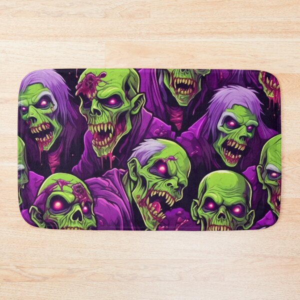 Item preview, Creepy Undead Zombie Allover Pattern designed and sold by DreamCraze.