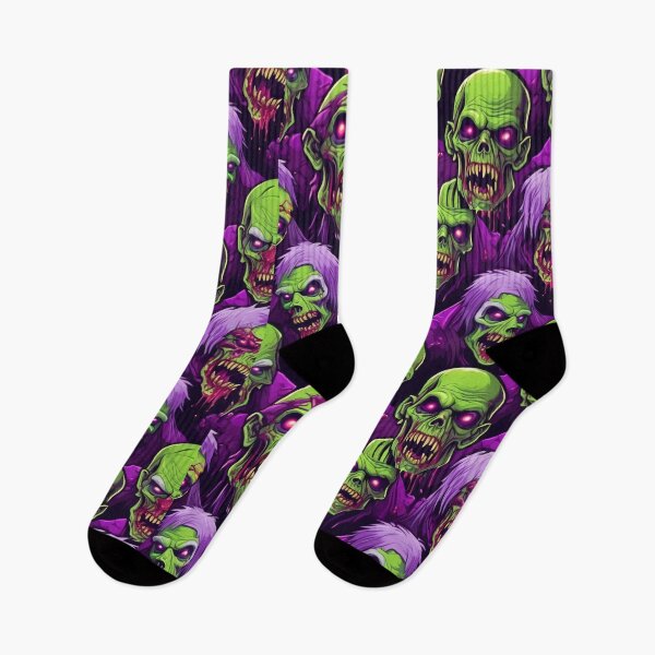Item preview, Creepy Undead Zombie Allover Pattern designed and sold by DreamCraze.
