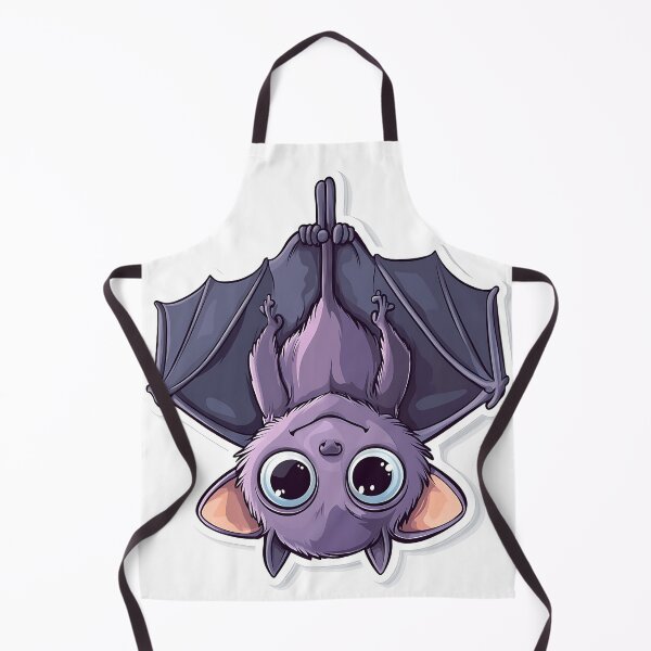 Item preview, Adorable Baby Bat Hanging Upside Down Halloween Sticker designed and sold by Creet-Design.