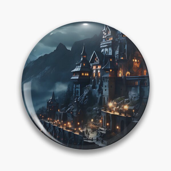 Item preview, Halloween - Draculas Castle designed and sold by KootenayDesigns.