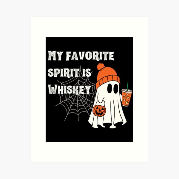 Item preview, My Favorite Spirit is Whiskey designed and sold by EmoryGeis.