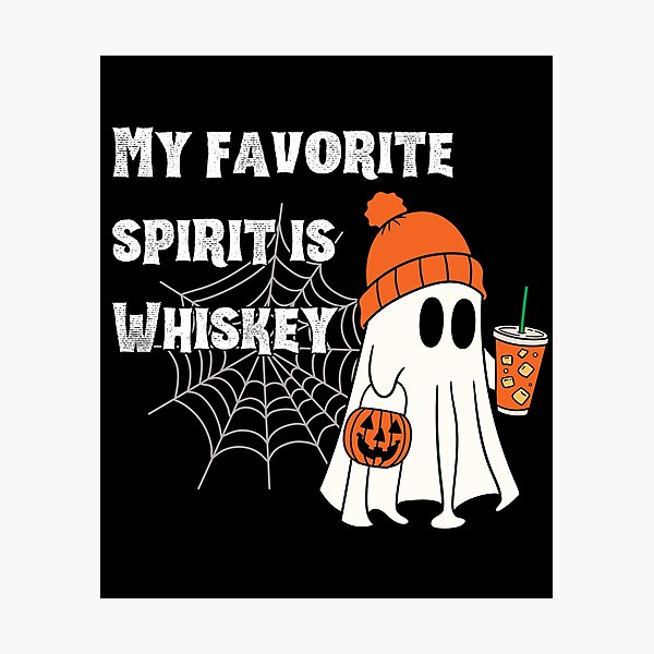 Item preview, My Favorite Spirit is Whiskey designed and sold by EmoryGeis.