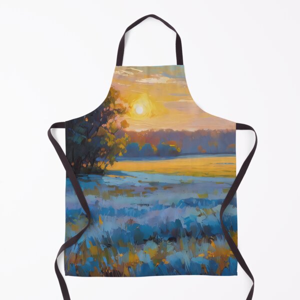 Item preview, Blue Field at Dawn No.2 designed and sold by MoodyFrames.