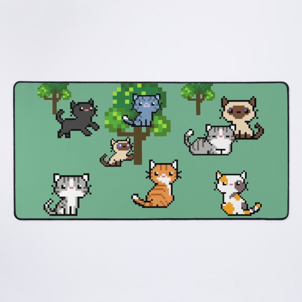 Item preview, Digital pixel cats designed and sold by Britishdelights.