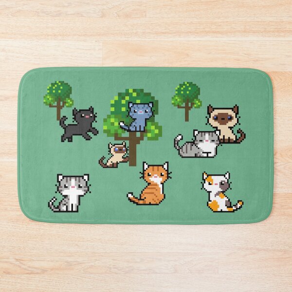 Item preview, Digital pixel cats designed and sold by BritishDelights.