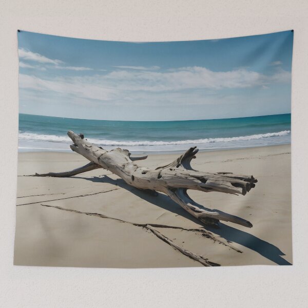 Item preview, Driftwood on Maui Beach designed and sold by SOUFIANE1991.