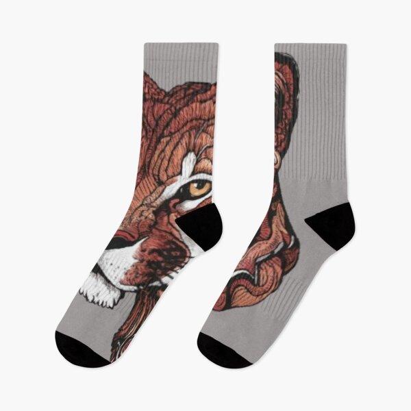 Item preview, Cougar, mountain lion, puma, panther head designed and sold by 123ks.