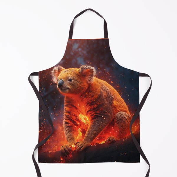 Item preview, Fiery Ember Koala designed and sold by Sadia Jannat.