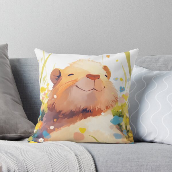 Item preview, Capybara Grassy Naptime designed and sold by AshiraCreations.