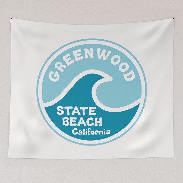 Item preview, Greenwood State Beach California Wave designed and sold by bivenart.