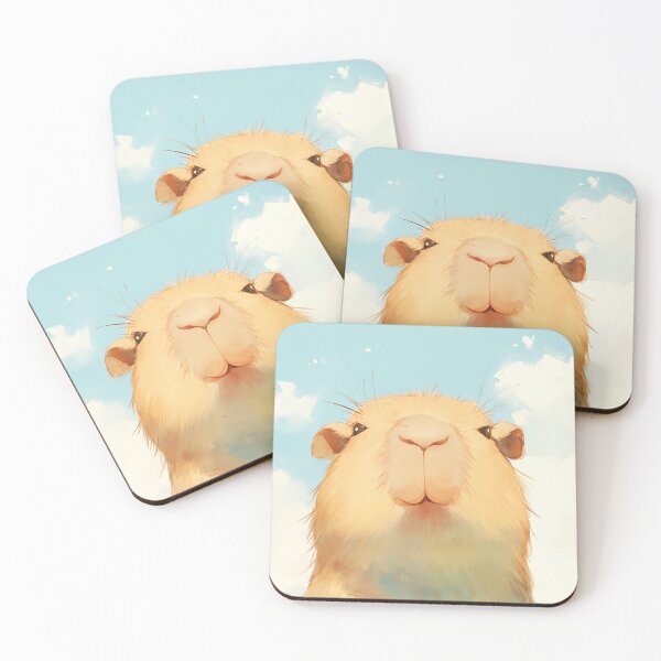 Item preview, Capybara Cute Face designed and sold by AshiraCreations.