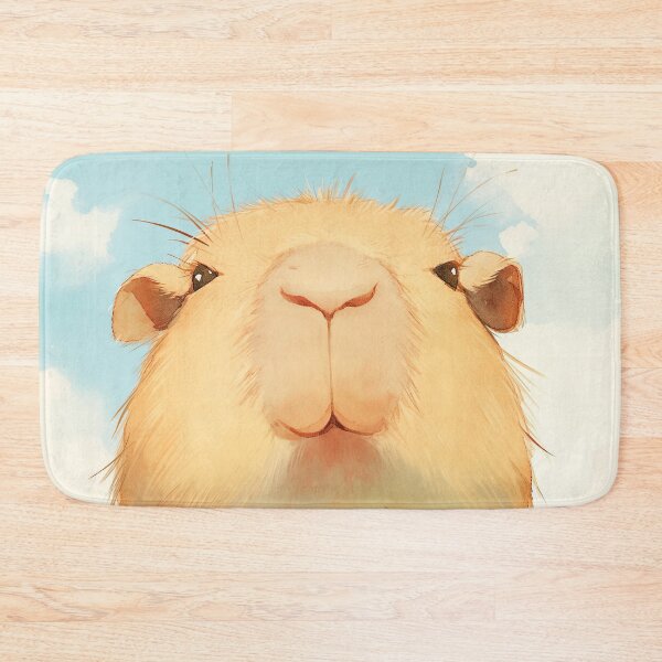 Item preview, Capybara Cute Face designed and sold by AshiraCreations.