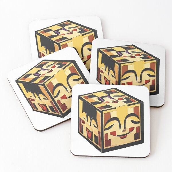Item preview, cubist emoji designed and sold by Andre Faubert.