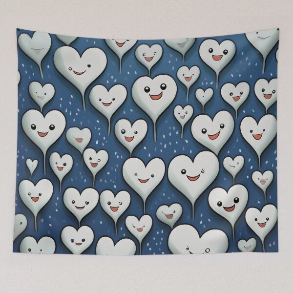 Item preview, Smiling Hearts in Heaven designed and sold by Ramon Vila.