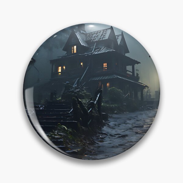 Item preview, Halloween - Haunted Village designed and sold by KootenayDesigns.