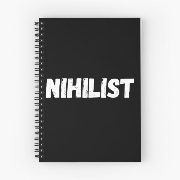 Item preview, nihilist designed and sold by Wortklauberei.