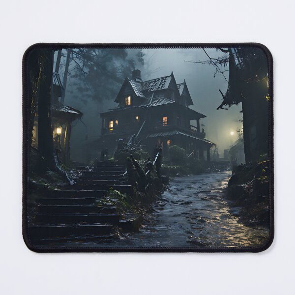 Item preview, Halloween - Haunted Village designed and sold by KootenayDesigns.