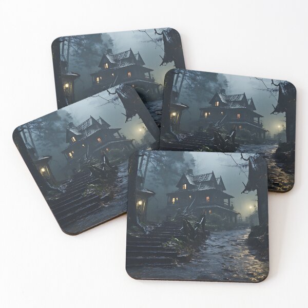 Item preview, Halloween - Haunted Village designed and sold by KootenayDesigns.