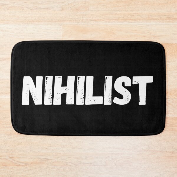 Item preview, nihilist designed and sold by Wortklauberei.