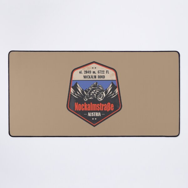 Item preview, Nockalmstraße (Nockalm Road) Austria Motorcycling Mountain Design designed and sold by CynthiaGraphics.