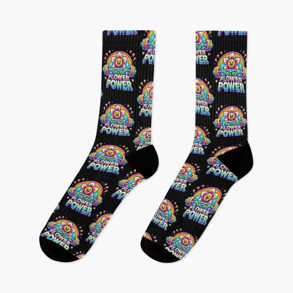 Artikelvorschau, Flower Power Japanisch Retro Kawaii Blumen Floral 60er 70er entworfen und verkauft von DrawHandArt.