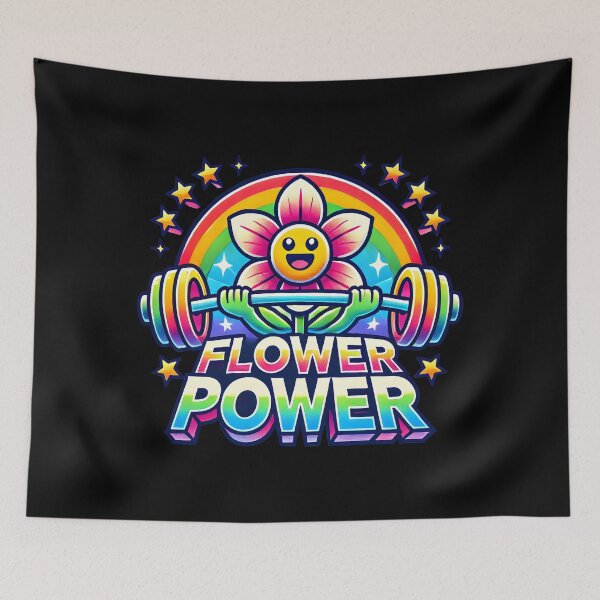 Item preview, Flower Power Japanese Retro Kawaii Flowers Floral 60s 70s designed and sold by DrawHandArt.