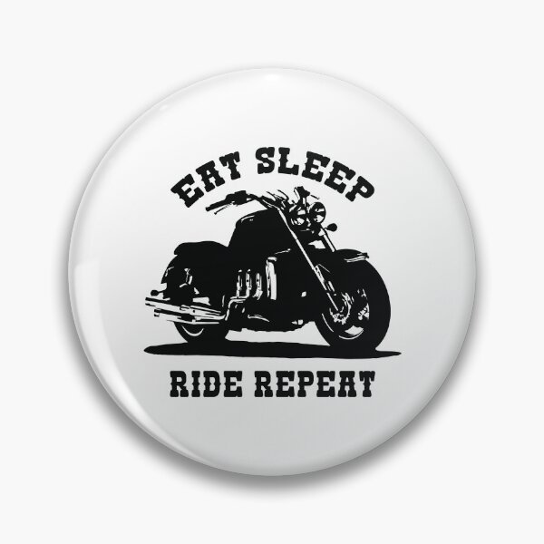 Item preview, Motorcycle Vintage - Eat Sleep Ride Repeat designed and sold by typoinspired.