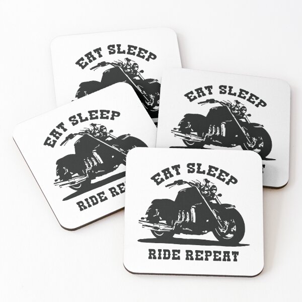 Item preview, Motorcycle Vintage - Eat Sleep Ride Repeat designed and sold by typoinspired.
