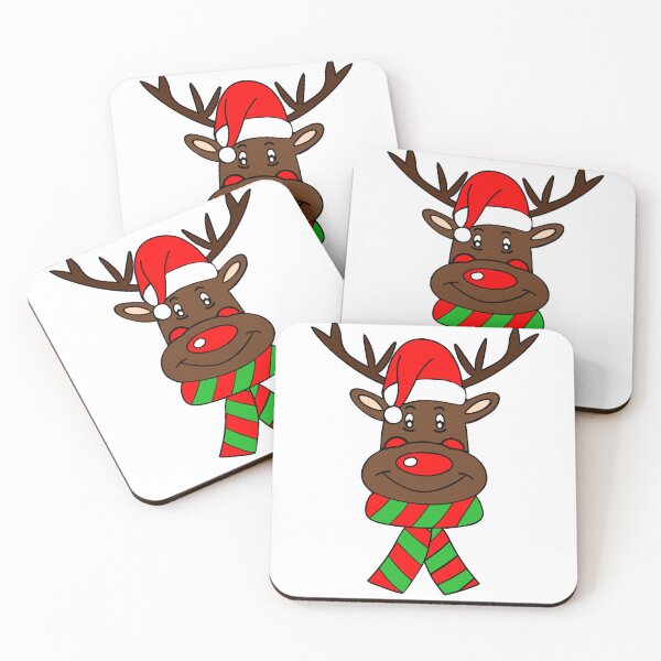 Item preview, Reindeer Santa Hat designed and sold by Sartoris Art.