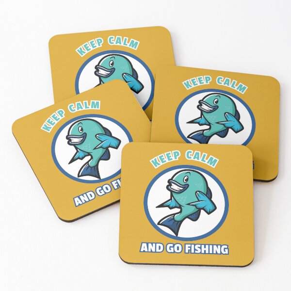 Item preview, Keep Calm And Go Fishing Life Style designed and sold by PositivelyPrinted.