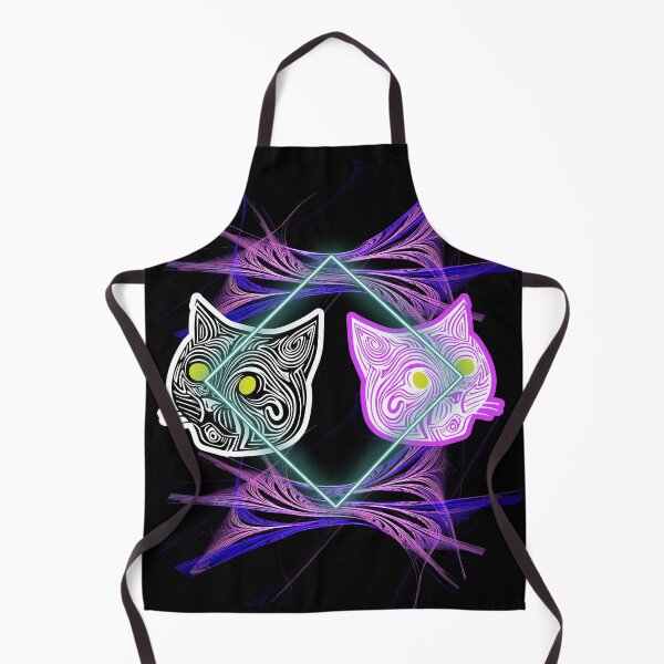Item preview, "Cosmic Cat Duo" designed and sold by NosionDesigns.