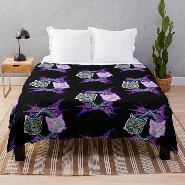 Item preview, "Cosmic Cat Duo" designed and sold by NosionDesigns.