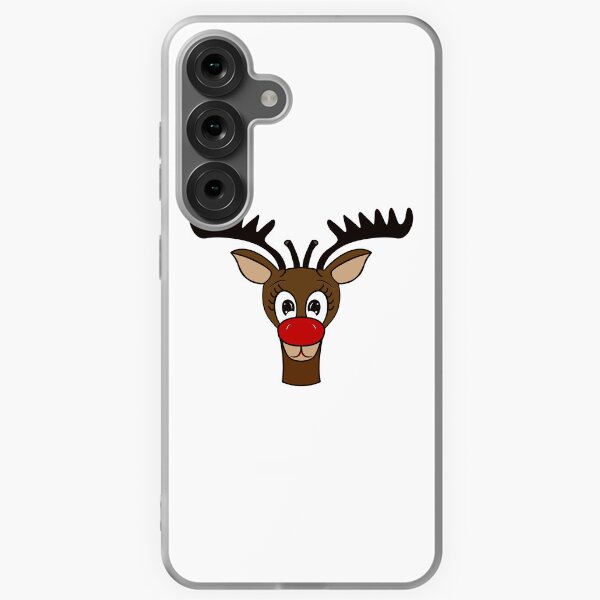 Item preview, Cute Red Nosed Reindeer - Funny Reindeer Christmas designed and sold by sartorisart1.