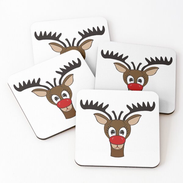Item preview, Cute Christmas Reindeer designed and sold by Sartoris Art.