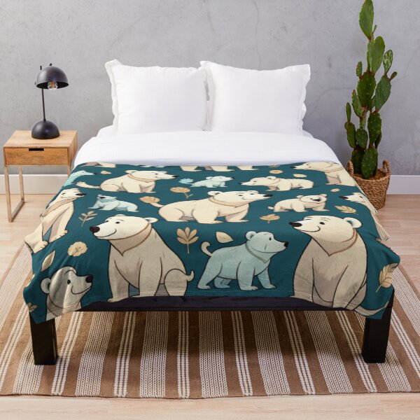 Aperçu de l'œuvre Ours polaires mignons créée et vendue par MySignatureItems.