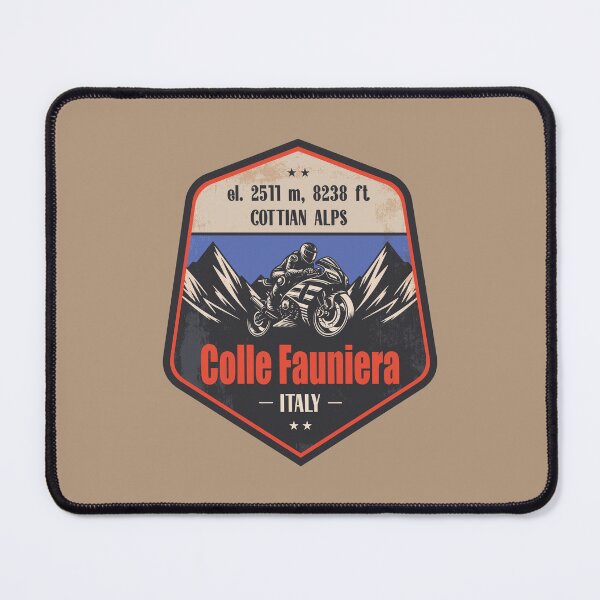 Item preview, Colle Fauniera Italy Motorcycling Mountain Design designed and sold by CynthiaGraphics.