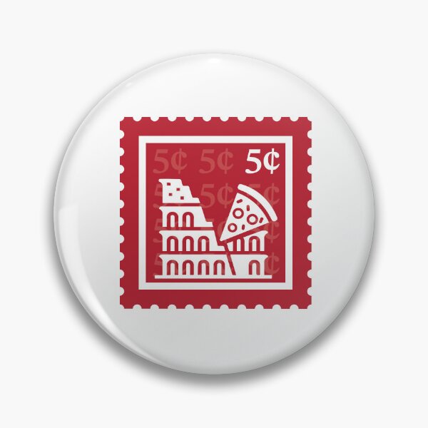 Item preview, Italian | Cherry Red & White Stamps | College Italy Language Major | Foreign Relations Graduate School Class | International Translator Job | University Degree Minor | StampHeed 002 designed and sold by StampHeed.