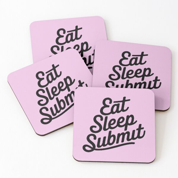 Item preview, Martial arts eat sleep submit BJJ box grappling designed and sold by Newhyperion.