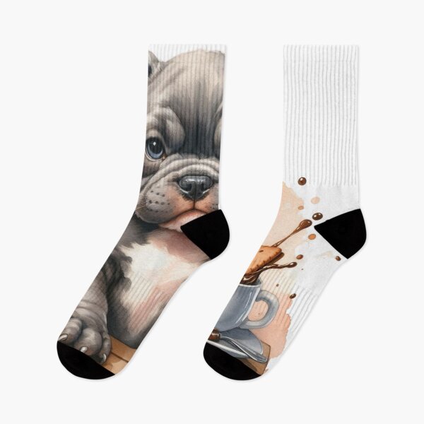 Item preview, Funny Pitbull,Cute Dog ,Coffee and Biscuit designed and sold by deniz kaya.